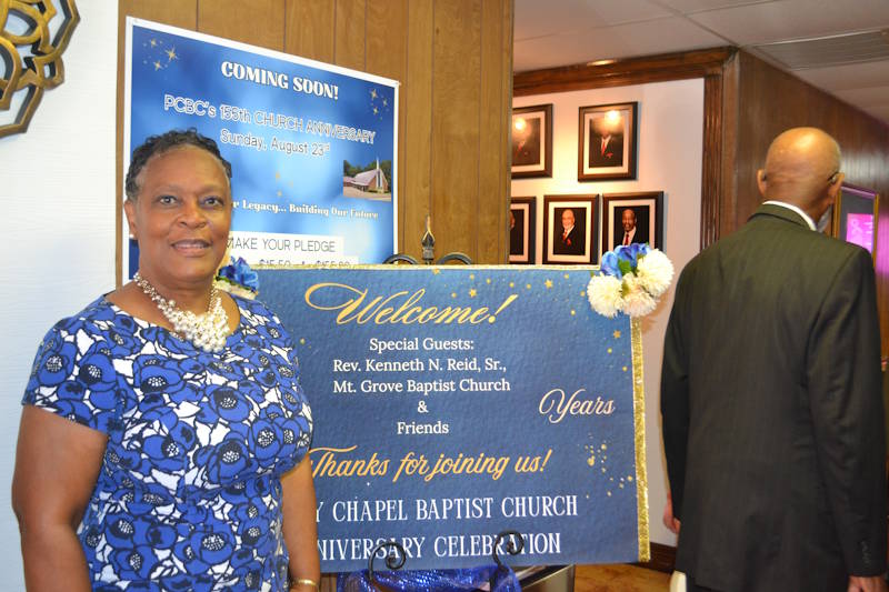 155th Church Anniversary Attendees