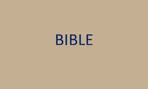 Bible