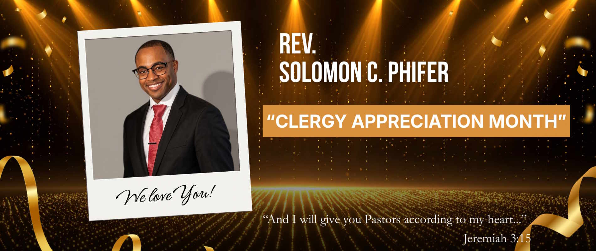 PCBC Clergy Appreciation Month