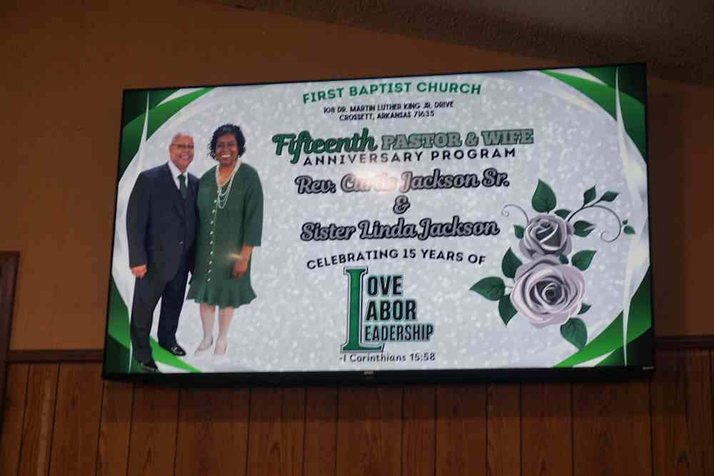 We had an amazing time celebrating the 15th Pastoral Anniversary of Rev. Curtis Jackson Sr. & Sis. Linda Jackson in Crossett, AR.❤️⛪️